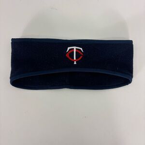 Minnesota Twins Navy Blue Fleece Winter Headband Women's